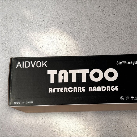 AIDVOK Other - AIDVOK Tattoo‎ Aftercare Bandage 6in x 5.46yd Roll Medical Polyurethane Film